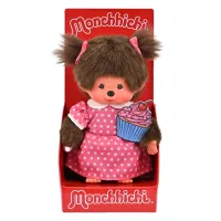 Monchhichi Cup Cake meisje (20cm) PRE-ORDER VIA E-MAIL